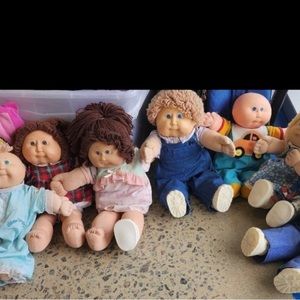 Vintage cabbage patch dolls